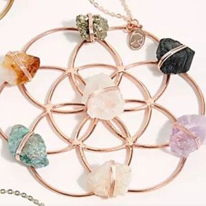 Free People / Ariana Ost Mini Crystal Grid Ornament